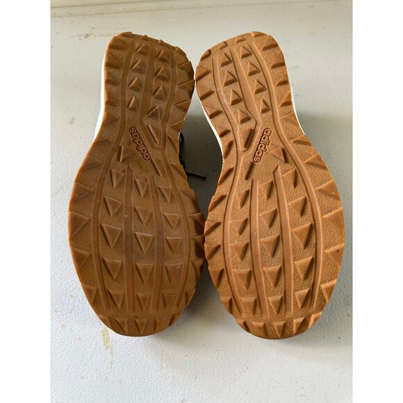 Adidas Women's Cloudfoam Neo Quesa Raw Green Athletic Running Shoes 7.5 - Picture 6 of 8